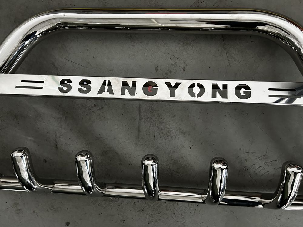 Кенгурятник захист переднього бампера SsangYong Rekston W