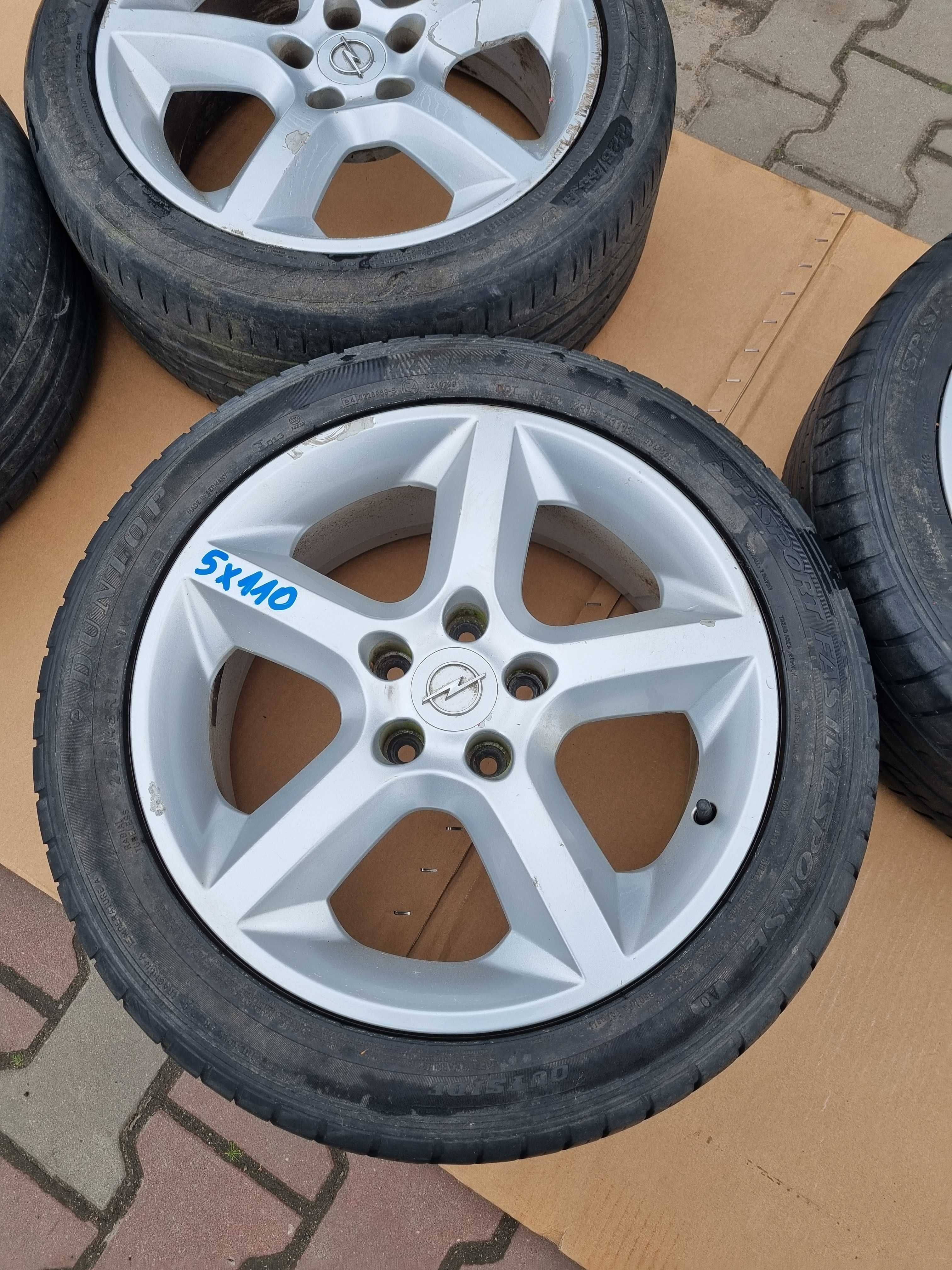 Opel Astra H GTC Komplet Kół 5x110 17