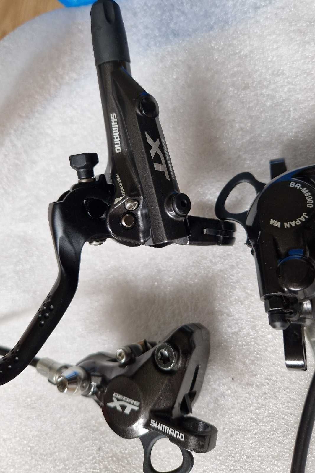 Shimano Deore XT - komplet hamulców