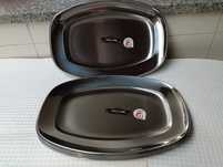 Travessas inox novas