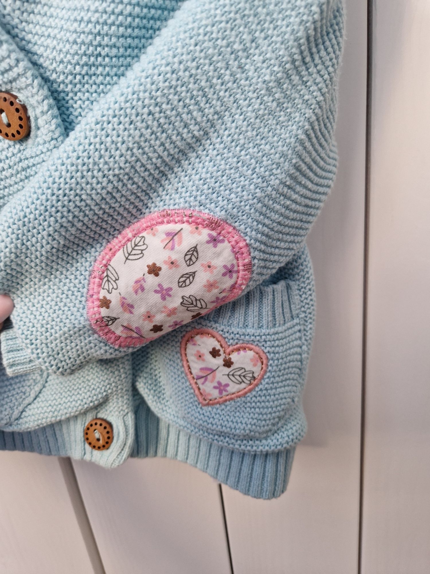 Sweterek bluza dziewczęca niemowlęca smyk 68