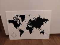 Mapa świata Ikea Mölltorp