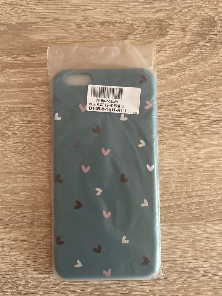 Etui case obudowa iPhone 6s 6 plus kolorowe serca