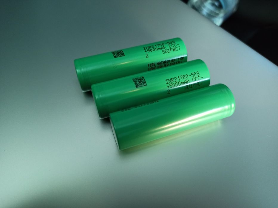 Акумулятори Samsung 50s 21700 5000 mah високотокові
