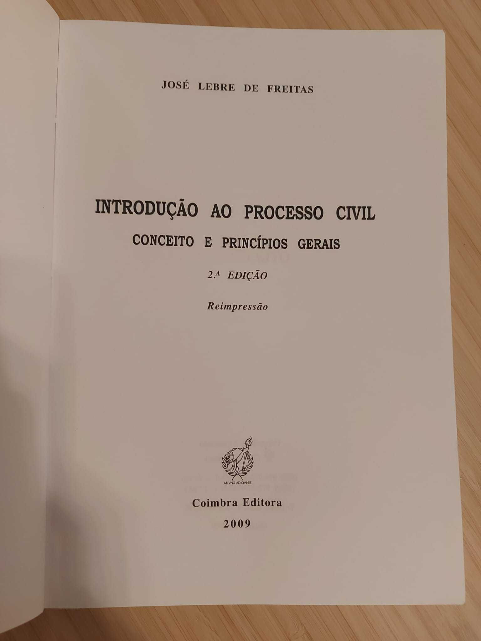 Introdução ao Processo Civil, José Lebre de Freitas