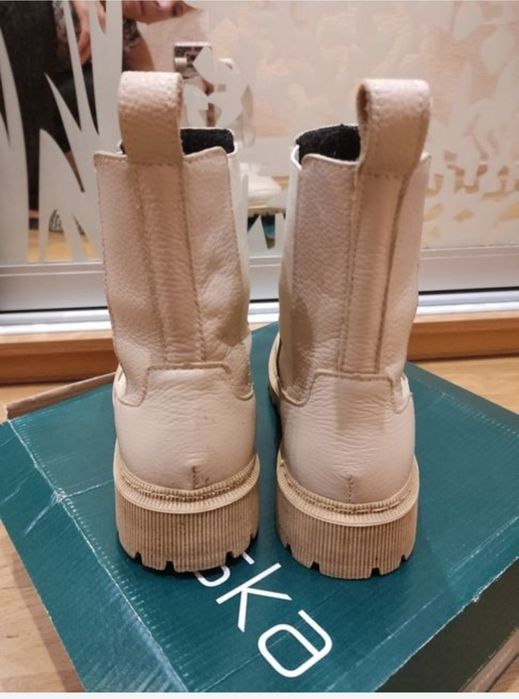 Cапоги натуральна шкіра на 39р