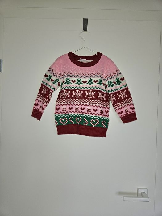 Sweter świąteczny Pepco r.98cm