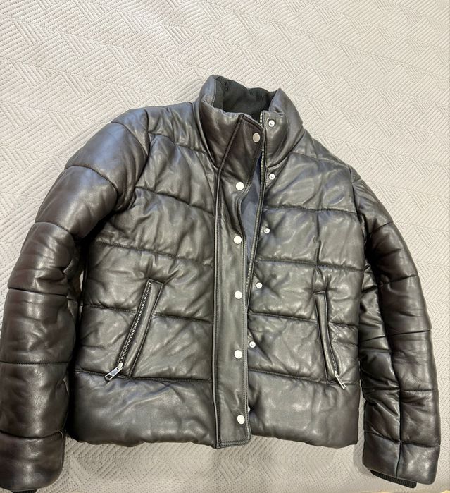 Продам шкіряний пуховик Tommy Hilfiger