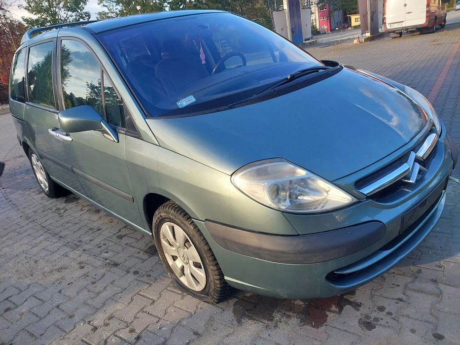 Citroen C8 Peugeot 807 silnik kompletny 2.0 16v Benzyna EW10A RFJ 103 kW 140 KM kolektor przepustnica cewka pompa alternator sprężarka skrzynia biegów AUTOMAT drzwi klapa maska zderzak lusterko listwa przesuwne boczne klamka zamek rolka mikrostyk blenda p