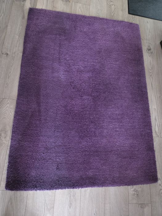 Dywan wełniany 120cm×160cm fiolet