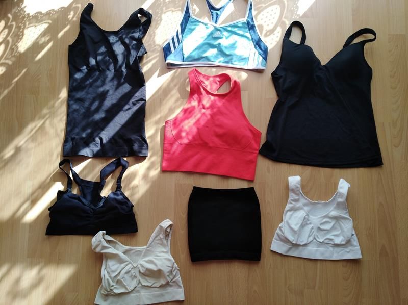 Biustonosze sportowe rozmiar L / XL