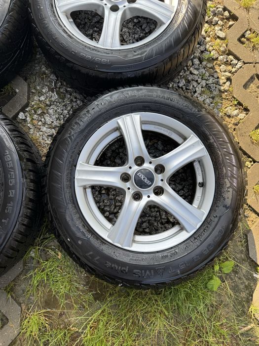 Felgi 5x112 195/65/15 opony zima VW golf Pasat Seat Leon Skoda Audi A4