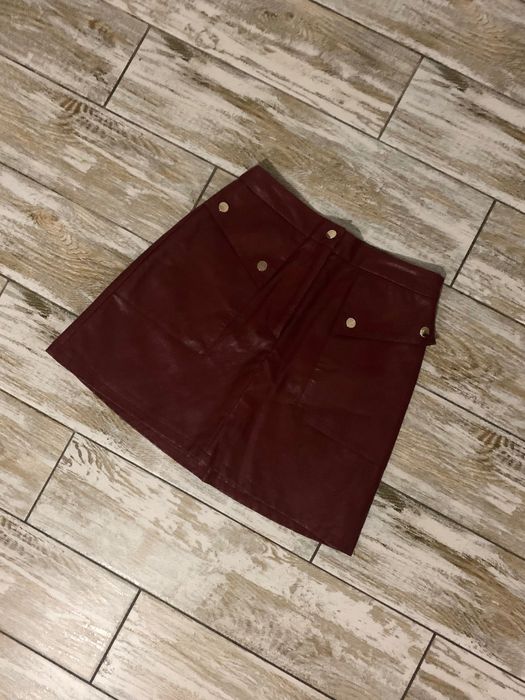 Спідниця еко шкіра ZARA