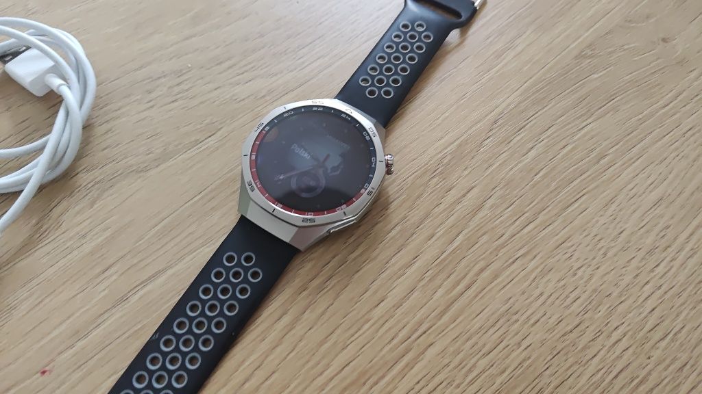 Prawie nowy Huawei Watch GT 5 pro tytanowy elite