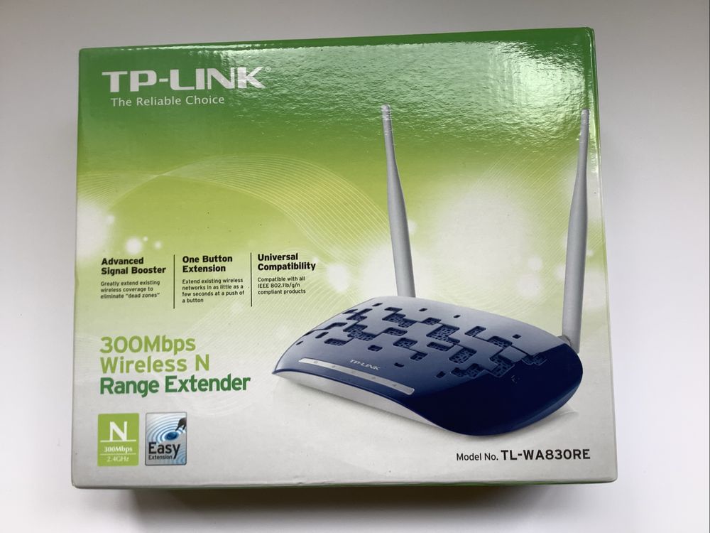 TP-LINK 300 mb/s extensor de cobertura sem fios TL-WA830RE