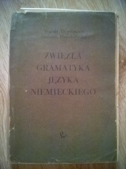 Zwięzła gramatyka języka niemieckiego - W. Dewitzowa, B. Płaczkowska