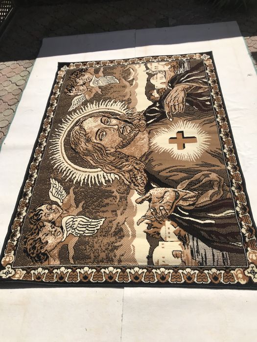 Килим з образом Христа