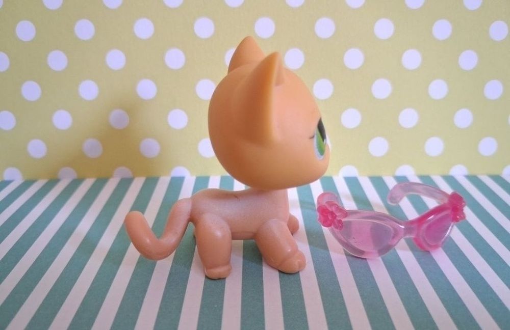 Littlest Pet Shop LPS unikatowy kot Shorthair #72 pop