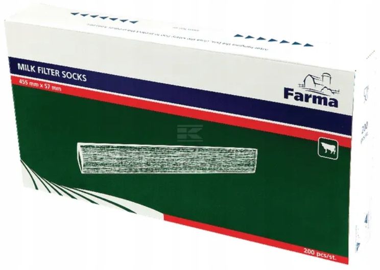 Filtry Rurowe Do Mleka Farma 455X57 / 200Szt