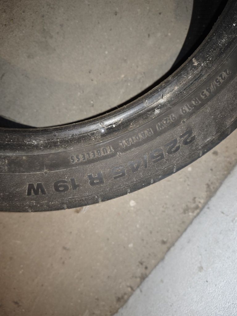 Pneus usados 225/45 19