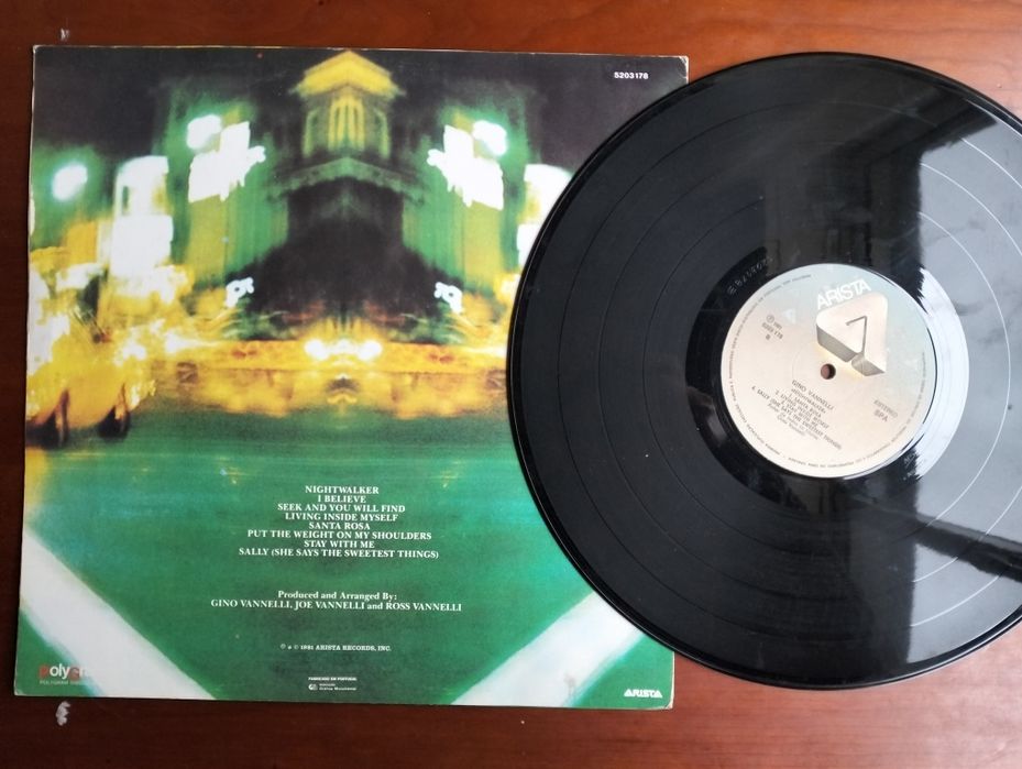 Disco de vinil LP Gino Vannelli