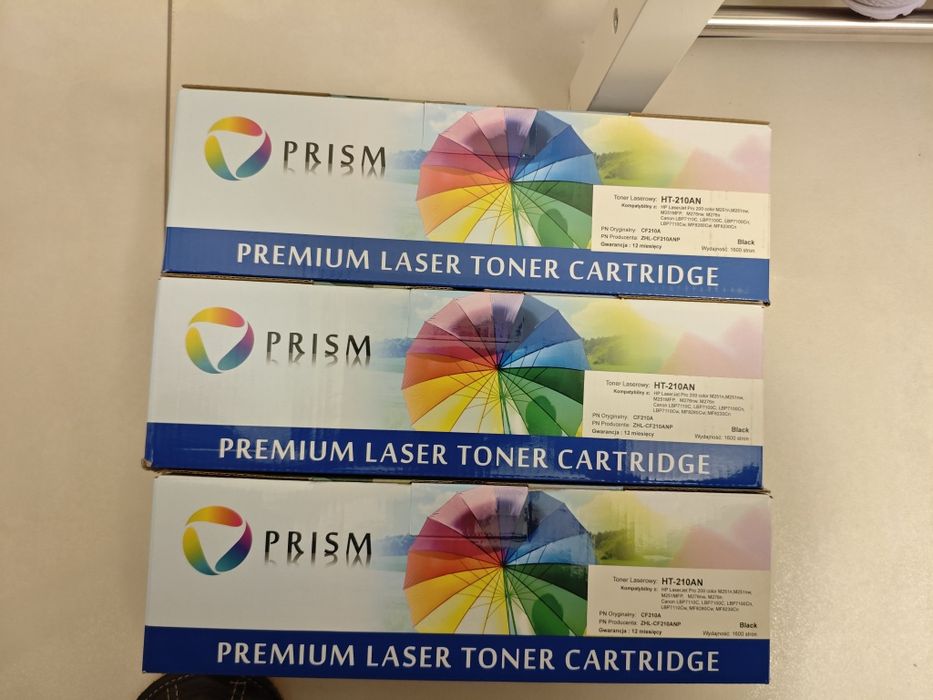 Nowy toner czarny HP LaserJet Pro 200 color