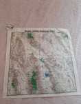 Chustka mapa Death Valley