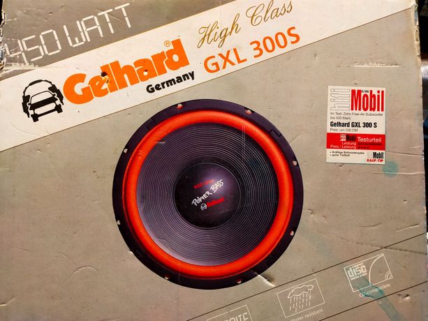 Subwoofer  Tuba  Car Audio Gethard GXL 300S