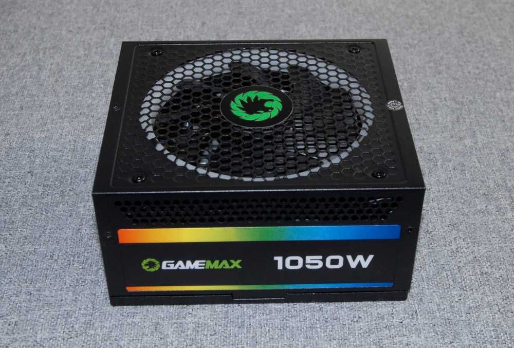 Zasilacz ATX GameMax RGB-1050, 1050W, gwarancja