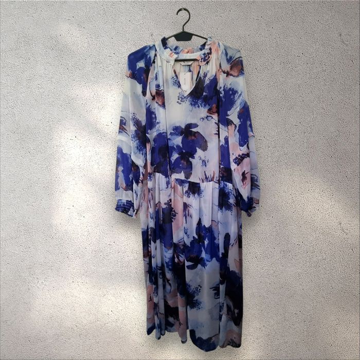 Elegancka sukienka damska we wzory 16 xxl 2xl 44 tu woman