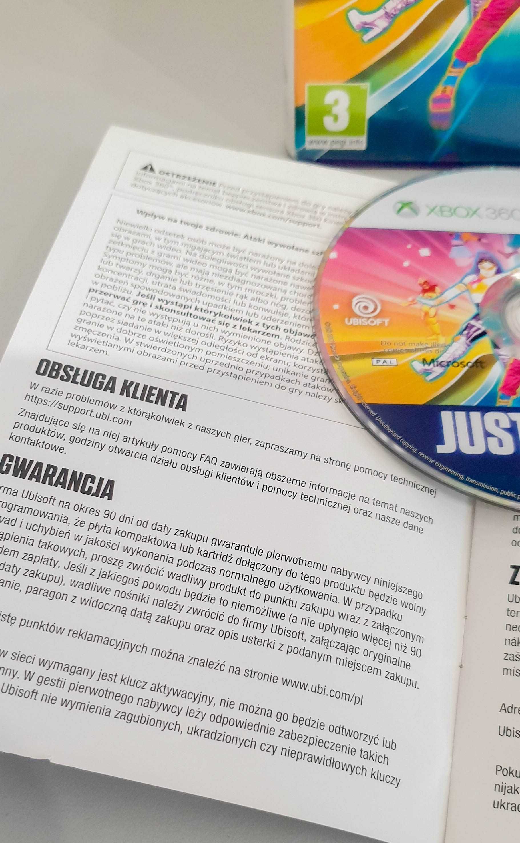 Gra Just Dance 2018 Kinect XBox 360 wyd.Polskie gra po Ang