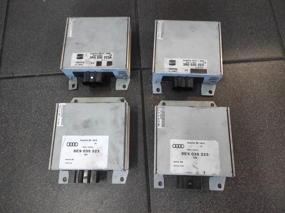 WZMACNIACZ RADIA AUDI A4 B6 B7 SEAT EXEO 8E9035223 8E5035223 3R0035223 3R0035223A WYSYŁKA !!!!!!