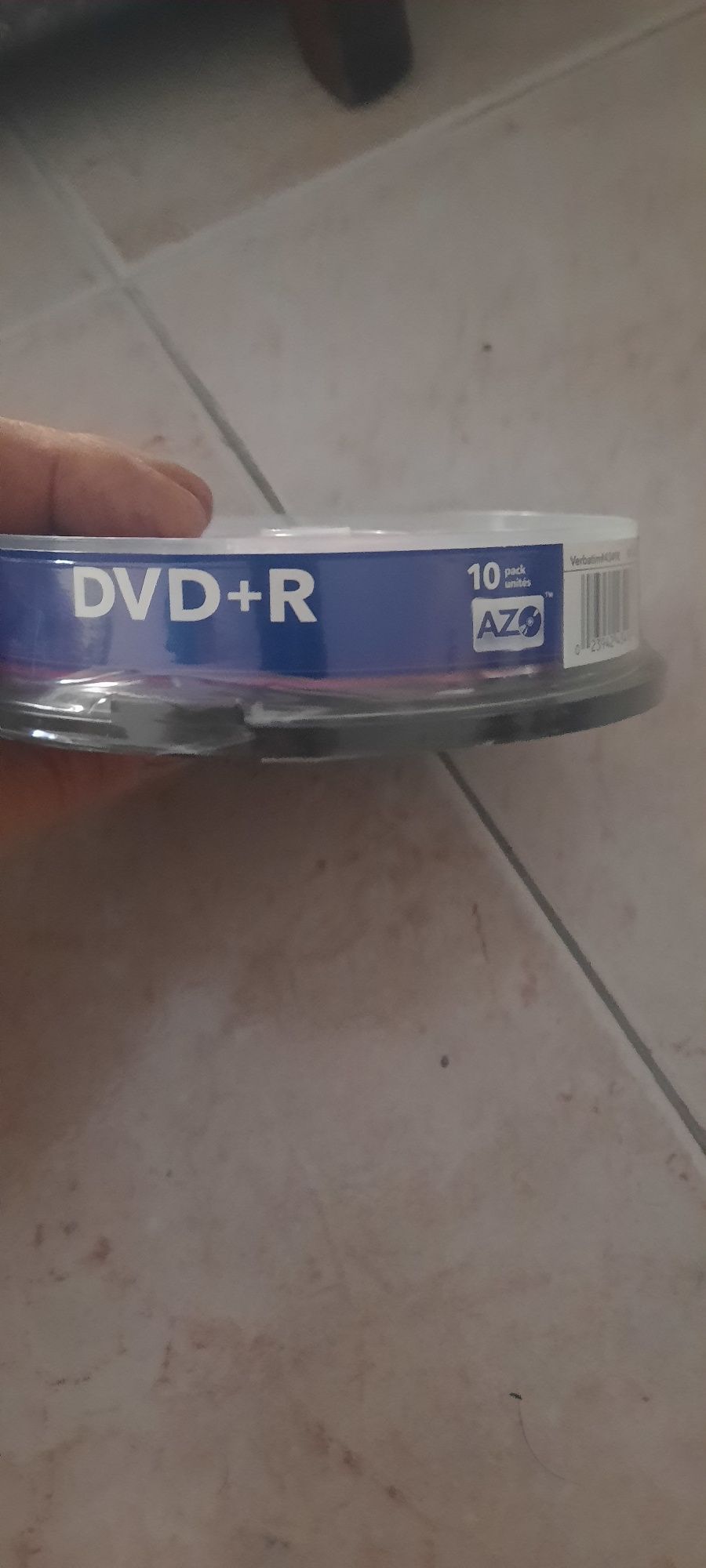 Pack 10 dvd+r verbatin
