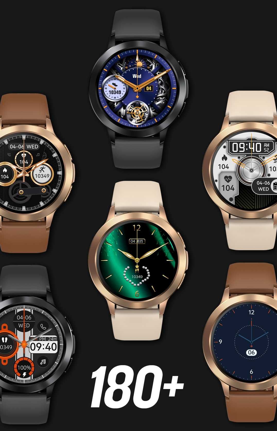 Smartwatch damski  Zeblaze BTalk2 Amoled telefon BT PL.