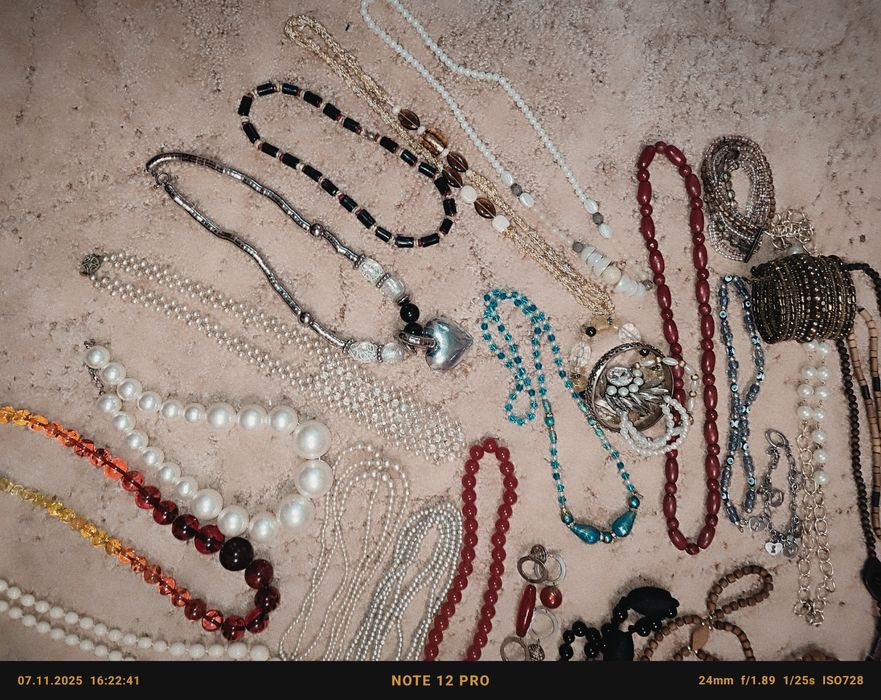 Бусы бижутерия СССР и современные