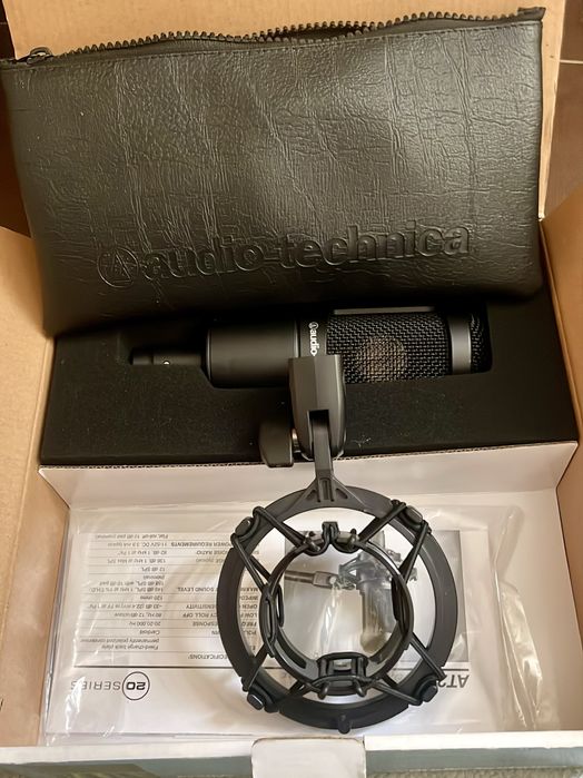 Microfone Condensador audio-technica