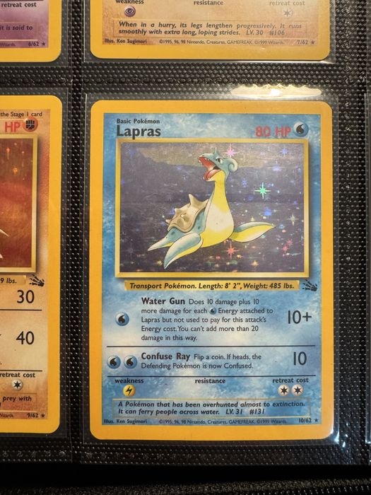 Pokémon Fossil - Set Completo