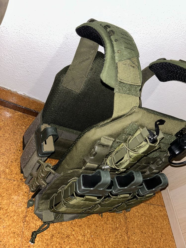 Colete tatico Airsoft com imensos extras
