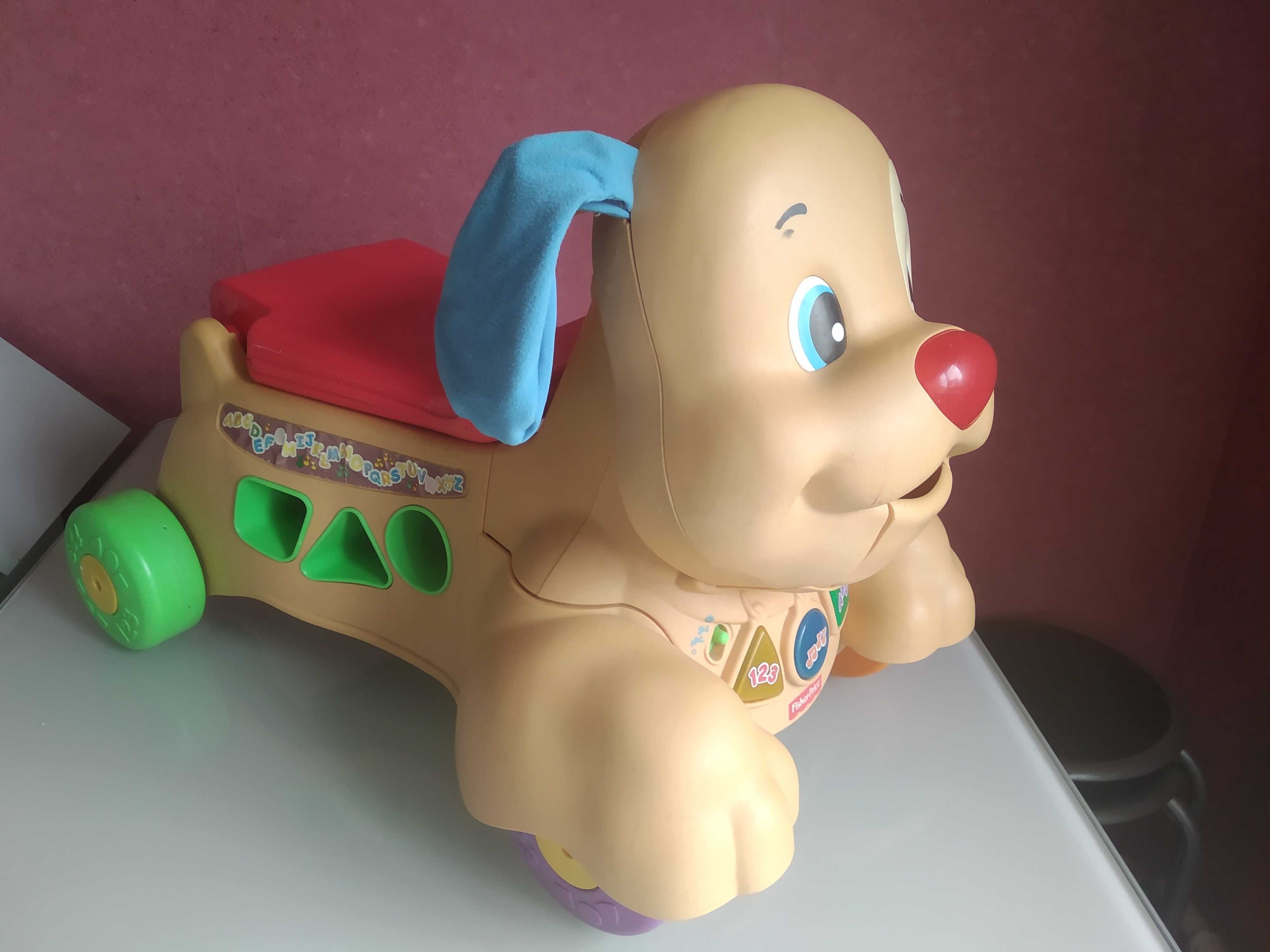 Каталка-ходунки Fisher-Price Laugh & Learn Stride-to-Ride Puppy Цуценя