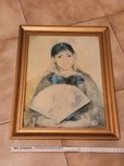 Obraz kopia Dziewczyna z wahlarzem Renoir