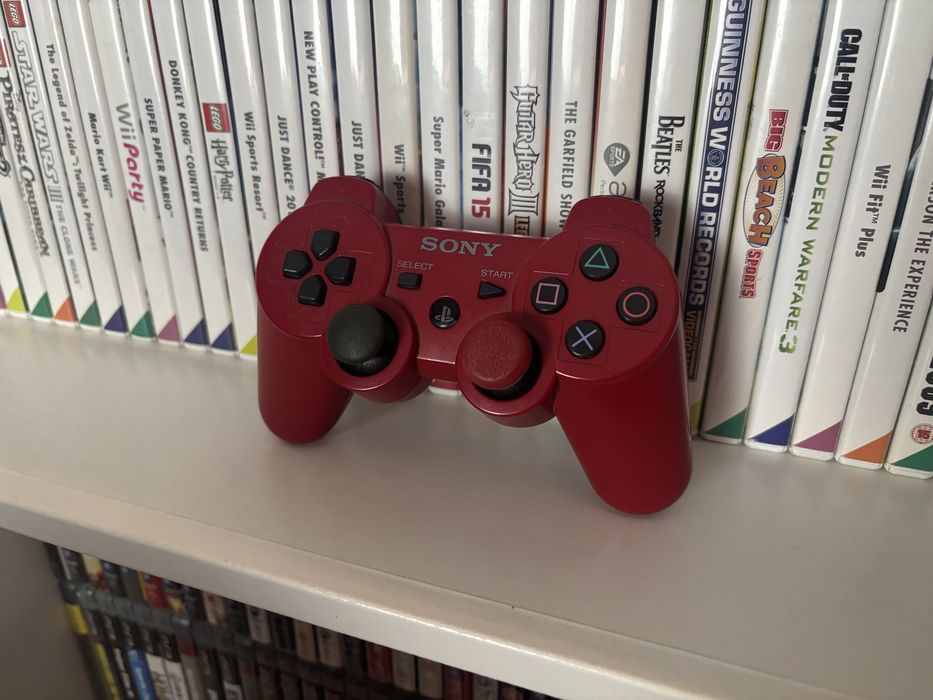 Zestaw PS3 Slim 120 gb Pad Pelne Okablowanie 6 gier