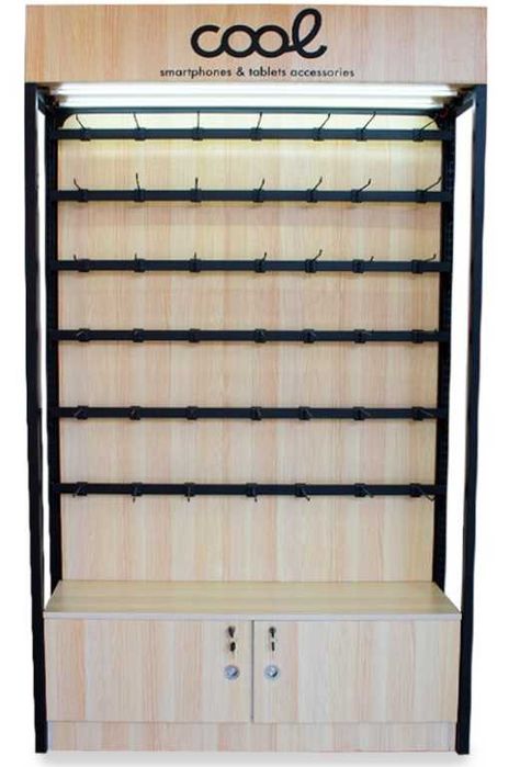 Expositor Madeira Grande para Acessórios