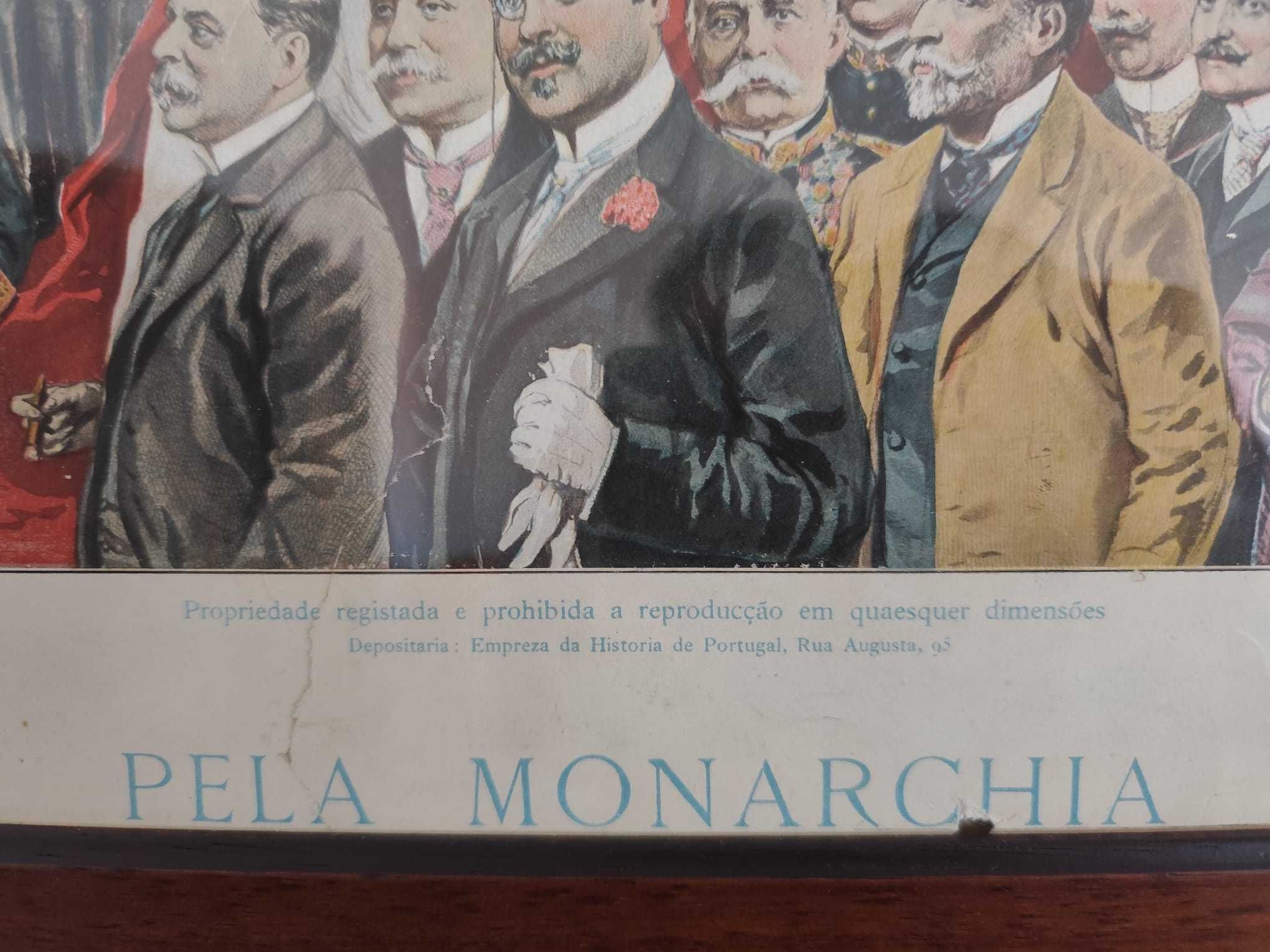 Conjunto de 2 cartazes (República e Monarchia)