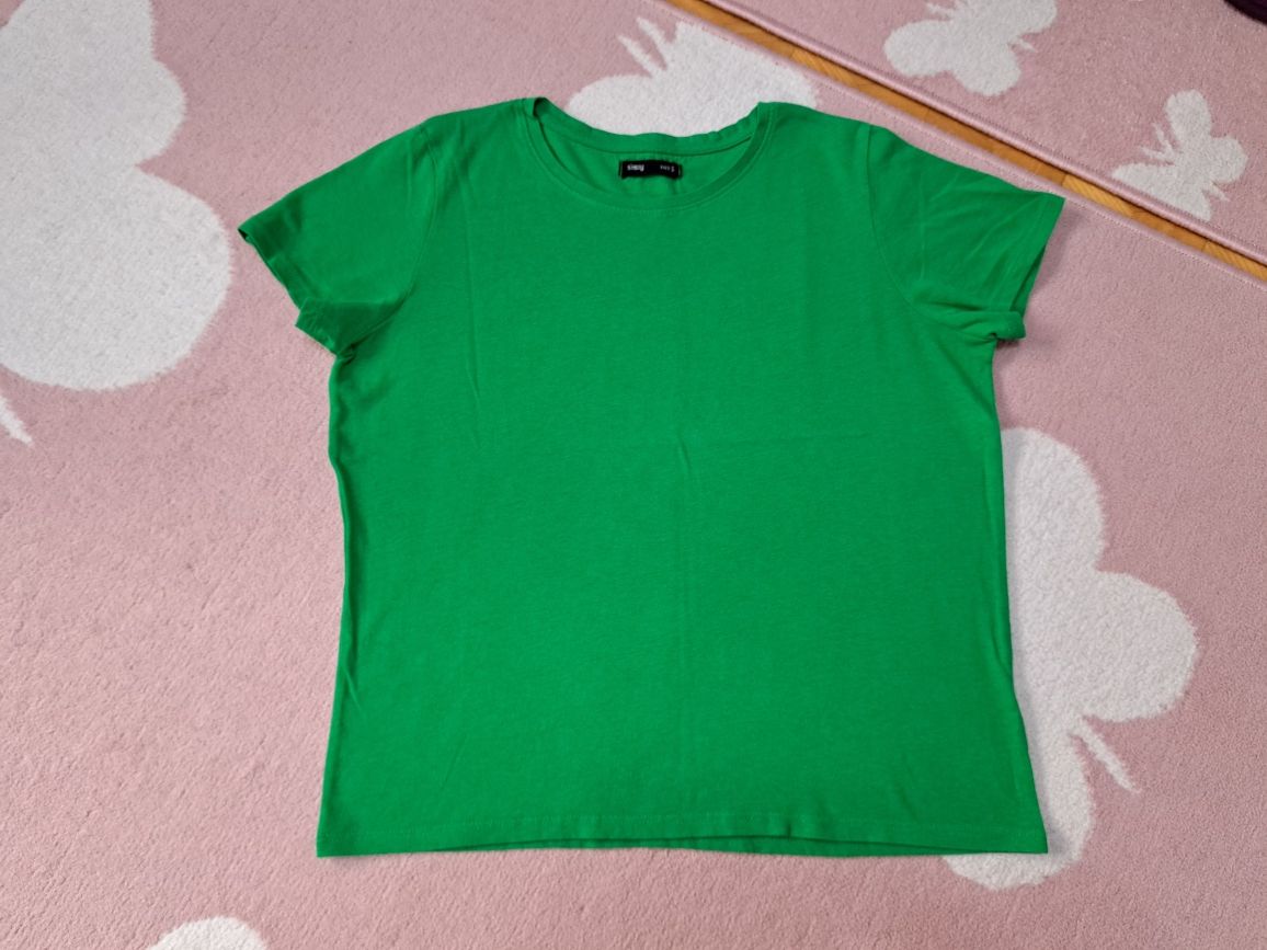 Zielony t-shirt sinsay roz. S 158/164