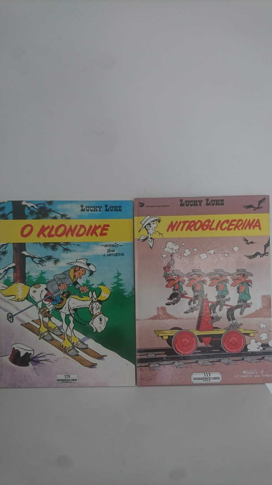 2 Livros do Lucky Luke - Edição de 1988