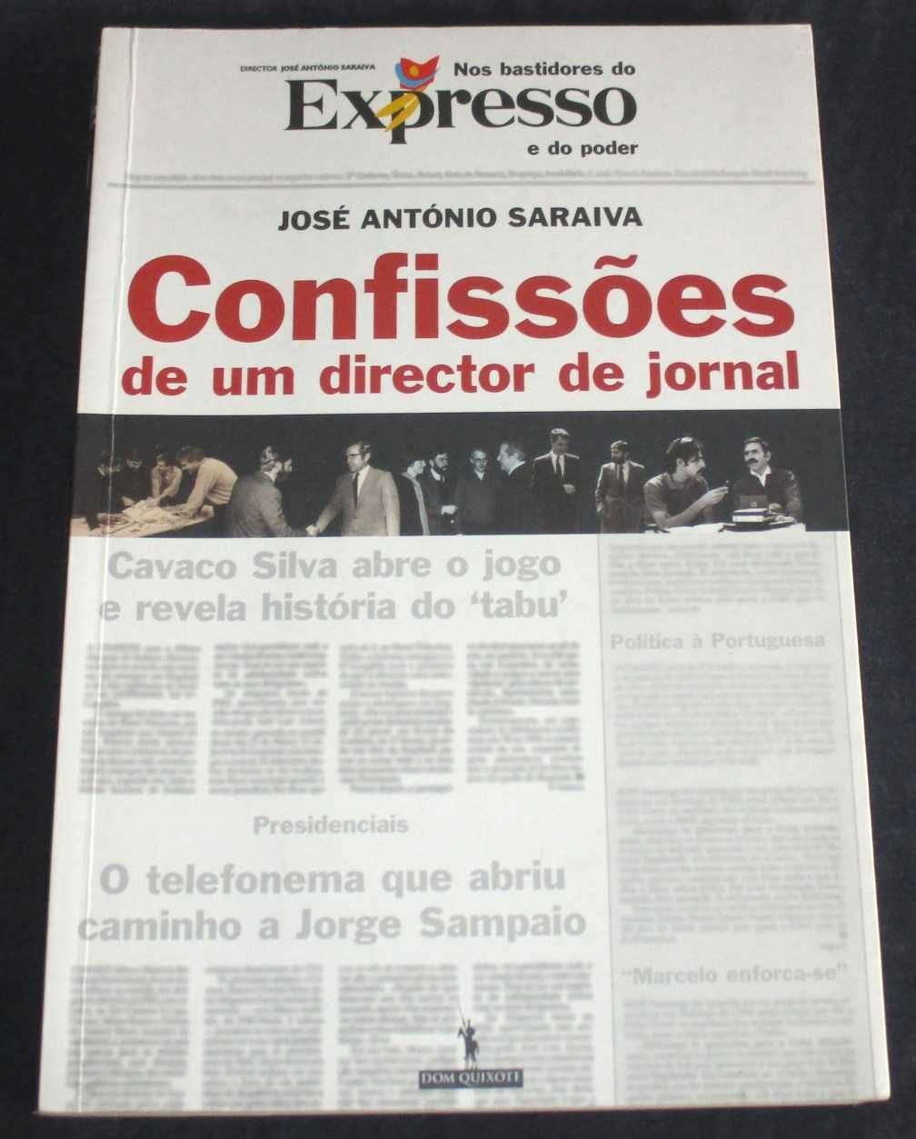 Livro Confissões de um director de Jornal José António Saraiva