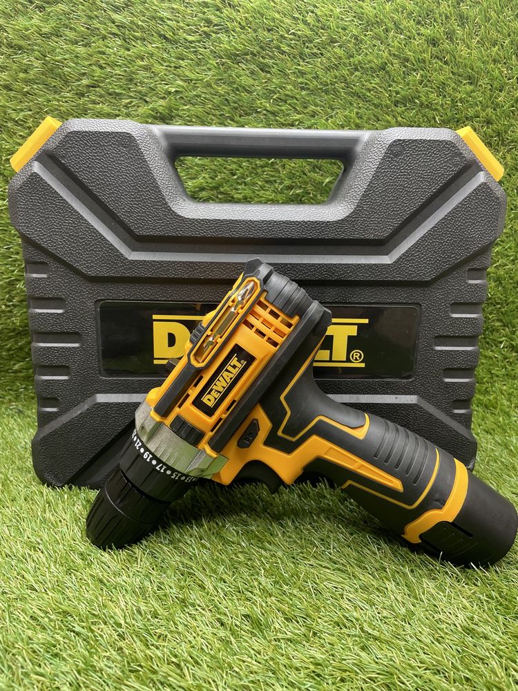 АКЦІЯ/ПОТУЖНИЙ шуруповерт DeWALT BL1013/Шурупокрут Девольт/девалт/ЖМИ