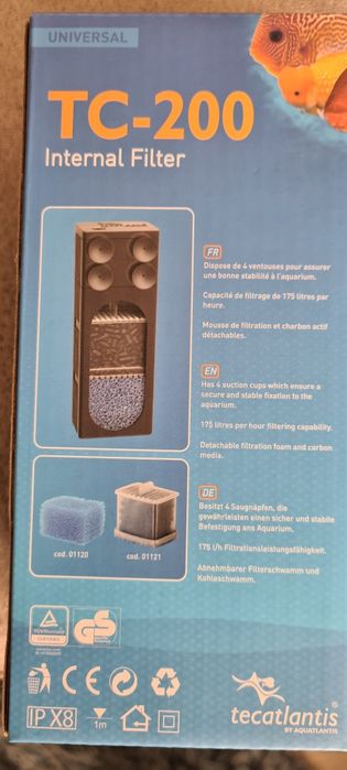 Filtro aquário Tecatlantis TC 200