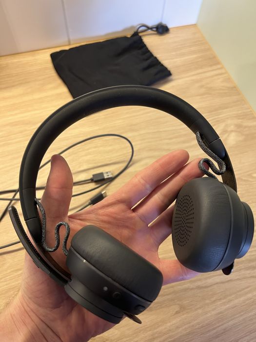 Logitech Zone Wireless – stan bardzo dobry, ANC, Bluetooth, mikrofon