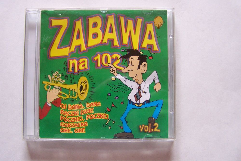 Zabawa na 102, vol. 2. Płyta CD.
